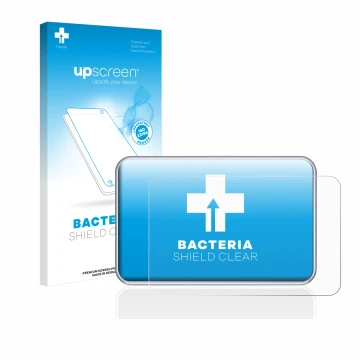 Face avant d’un emballage produit avec le logo de la marque upscreen. À côté, l’appareil Tandem diabetes care t:slim X2 Insuli