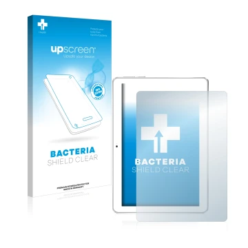 Face avant d’un emballage produit avec le logo de la marque upscreen. À côté, l’appareil Toscido X108 10