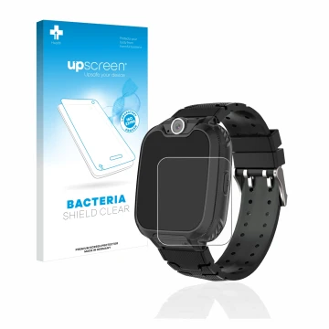 Face avant d’un emballage produit avec le logo de la marque upscreen. À côté, l’appareil Pthtechus G-612 est représenté avec l