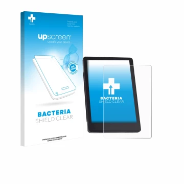 Face avant d’un emballage produit avec le logo de la marque upscreen. À côté, l’appareil BMZ DS103 est représenté avec la prot
