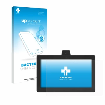 Face avant d’un emballage produit avec le logo de la marque upscreen. À côté, l’appareil GloryStar Tauri TTS-15 est représenté