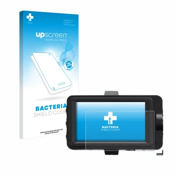 Face avant d’un emballage produit avec le logo de la marque upscreen. À côté, l’appareil Sony FX6 est représenté avec la prote