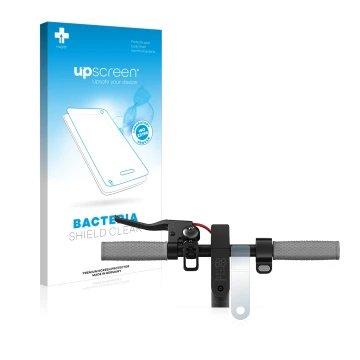 Face avant d’un emballage produit avec le logo de la marque upscreen. À côté, l’appareil Xiaomi Mi 1S est représenté avec la p