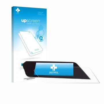 Face avant d’un emballage produit avec le logo de la marque upscreen. À côté, l’appareil BMW Z4 G29 2018-2020 est représenté a