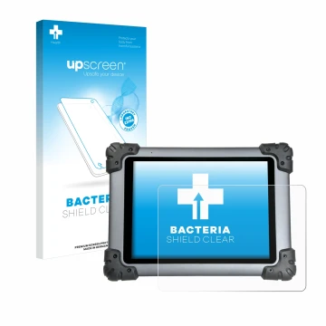 Face avant d’un emballage produit avec le logo de la marque upscreen. À côté, l’appareil Autel MaxiSys MS908S est représenté a