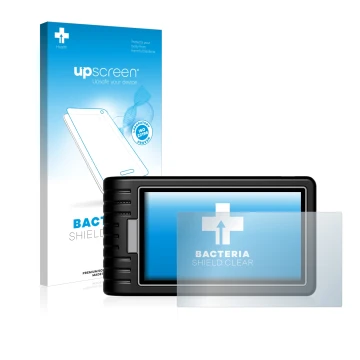 Face avant d’un emballage produit avec le logo de la marque upscreen. À côté, l’appareil Topdon ArtiDiag 800 BT est représenté