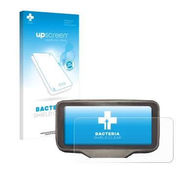 Face avant d’un emballage produit avec le logo de la marque upscreen. À côté, l’appareil Horwin SK3 est représenté avec la pro