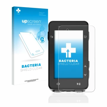 Face avant d’un emballage produit avec le logo de la marque upscreen. À côté, l’appareil iGPSPORT iGS630 est représenté avec l