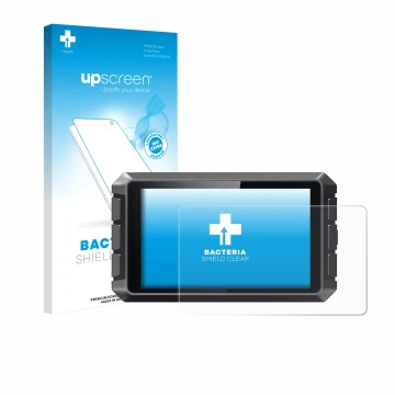 Face avant d’un emballage produit avec le logo de la marque upscreen. À côté, l’appareil Creality Sonic Pad est représenté ave