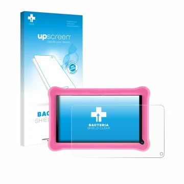 Face avant d’un emballage produit avec le logo de la marque upscreen. À côté, l’appareil Sannuo K708 7