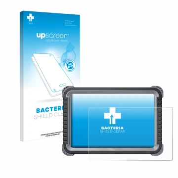 Face avant d’un emballage produit avec le logo de la marque upscreen. À côté, l’appareil Topdon Phoenix Plus est représenté av