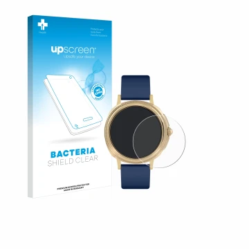 Face avant d’un emballage produit avec le logo de la marque upscreen. À côté, l’appareil Reflex Active Series 25 est représent