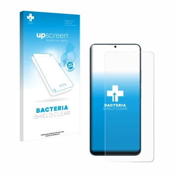 Face avant d’un emballage produit avec le logo de la marque upscreen. À côté, l’appareil Oscal Modern 8 est représenté avec la