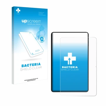 Face avant d’un emballage produit avec le logo de la marque upscreen. À côté, l’appareil Oukitel OT5S est représenté avec la p