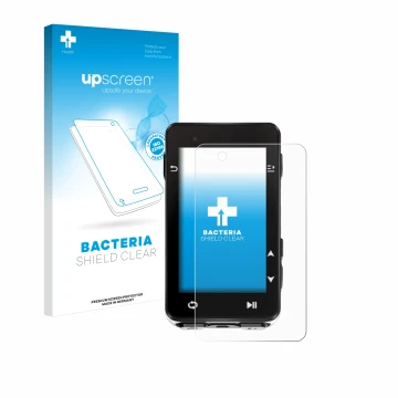Face avant d’un emballage produit avec le logo de la marque upscreen. À côté, l’appareil iGPSPORT igs630s est représenté avec 