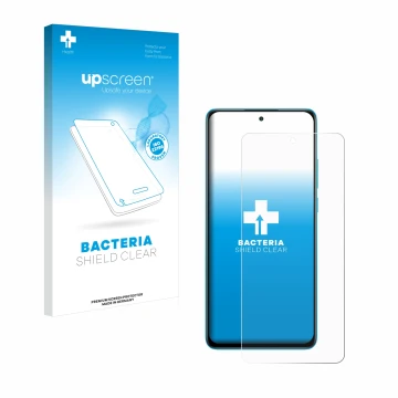 Face avant d’un emballage produit avec le logo de la marque upscreen. À côté, l’appareil OnePlus Nord CE 4 Lite est représenté