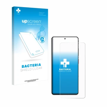 Face avant d’un emballage produit avec le logo de la marque upscreen. À côté, l’appareil ZTE Nubia Z60S Pro est représenté ave