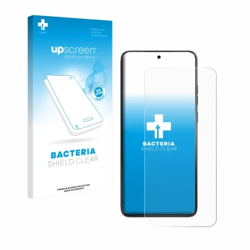 Face avant d’un emballage produit avec le logo de la marque upscreen. À côté, l’appareil Motorola ThinkPhone 25 est représenté
