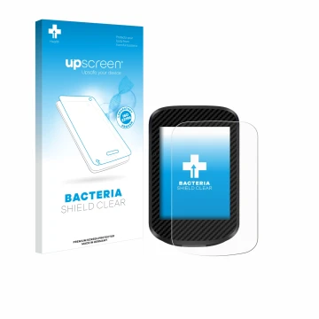 Face avant d’un emballage produit avec le logo de la marque upscreen. À côté, l’appareil igpsport BSC300T est représenté avec 