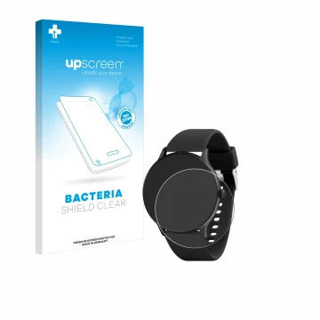 Face avant d’un emballage produit avec le logo de la marque upscreen. À côté, l’appareil Reflex Active Series 22 est représent