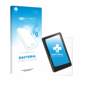 Face avant d’un emballage produit avec le logo de la marque upscreen. À côté, l’appareil Bafang C020 3.4