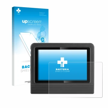 Face avant d’un emballage produit avec le logo de la marque upscreen. À côté, l’appareil Launch X-431 V+ 5.0 Pro3S est représe