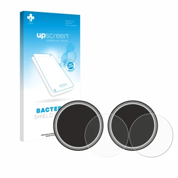 Face avant d’un emballage produit avec le logo de la marque upscreen. À côté, l’appareil Numark NS4FX (Jog) est représenté ave