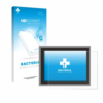 Face avant d’un emballage produit avec le logo de la marque upscreen. À côté, l’appareil Megger MFT-X1 est représenté avec la 