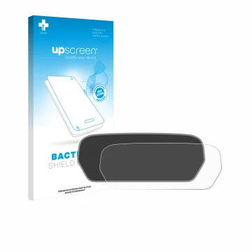 Face avant d’un emballage produit avec le logo de la marque upscreen. À côté, l’appareil Audi S3 8Y (2024) est représenté avec