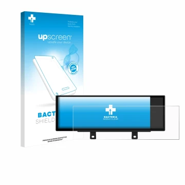 Face avant d’un emballage produit avec le logo de la marque upscreen. À côté, l’appareil Xtrons QLB42THNBR est représenté avec