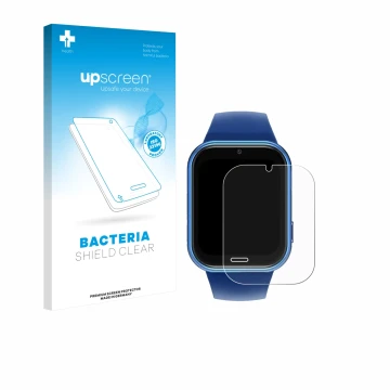 Face avant d’un emballage produit avec le logo de la marque upscreen. À côté, l’appareil CATGIFF X53 est représenté avec la pr