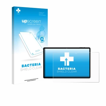 Face avant d’un emballage produit avec le logo de la marque upscreen. À côté, l’appareil Maxlegen M40 14