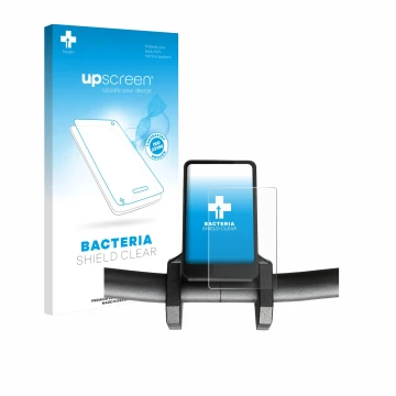 Face avant d’un emballage produit avec le logo de la marque upscreen. À côté, l’appareil Joyor T6 est représenté avec la prote