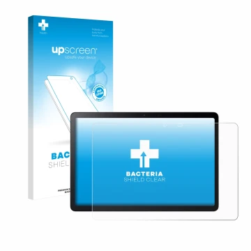 Face avant d’un emballage produit avec le logo de la marque upscreen. À côté, l’appareil Acer Iconia V11-11 est représenté ave