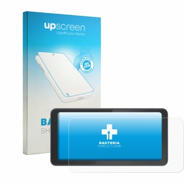 Face avant d’un emballage produit avec le logo de la marque upscreen. À côté, l’appareil Spedal CL871 6.25