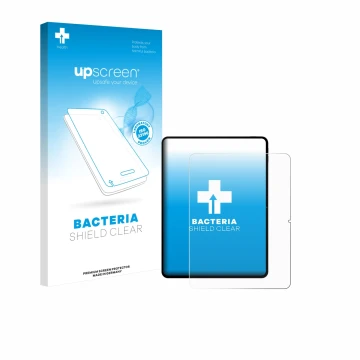 Face avant d’un emballage produit avec le logo de la marque upscreen. À côté, l’appareil Teclast Artpad Pro est représenté ave
