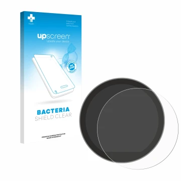 Face avant d’un emballage produit avec le logo de la marque upscreen. À côté, l’appareil Mini Cooper S 2024 est représenté ave