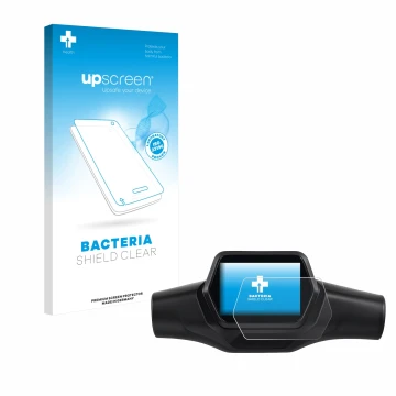 Face avant d’un emballage produit avec le logo de la marque upscreen. À côté, l’appareil Segway Ninebot ZT3 Pro D est représen