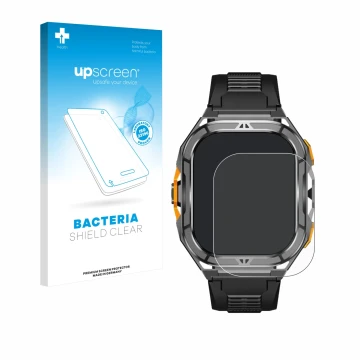 Face avant d’un emballage produit avec le logo de la marque upscreen. À côté, l’appareil Stahlgear Thor 3.0 est représenté ave
