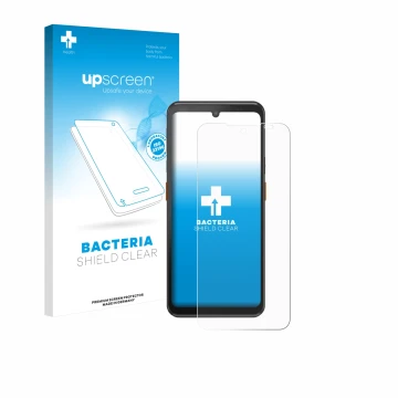 Face avant d’un emballage produit avec le logo de la marque upscreen. À côté, l’appareil Summi L3 est représenté avec la prote