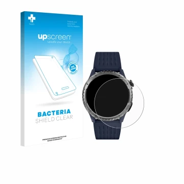 Face avant d’un emballage produit avec le logo de la marque upscreen. À côté, l’appareil Reflex Active Sea Venture 400 R est r