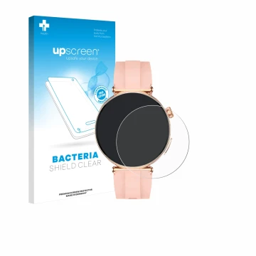 Face avant d’un emballage produit avec le logo de la marque upscreen. À côté, l’appareil Knauermann Pro 4 Mini 2026 est représ