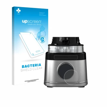 Face avant d’un emballage produit avec le logo de la marque upscreen. À côté, l’appareil Ninja Detect Power Pro est représenté