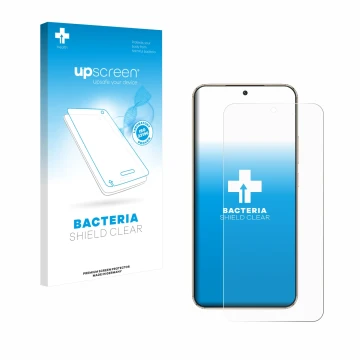 Face avant d’un emballage produit avec le logo de la marque upscreen. À côté, l’appareil Honor Magic 8 Lite est représenté ave