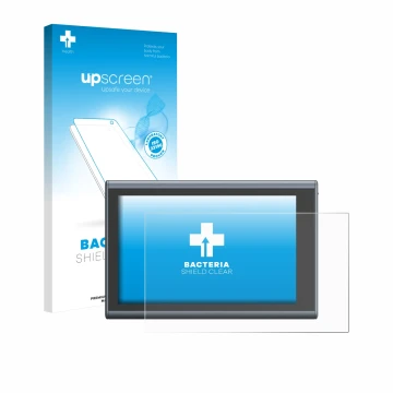 Face avant d’un emballage produit avec le logo de la marque upscreen. À côté, l’appareil SmallRig Wireless Monitor est représe
