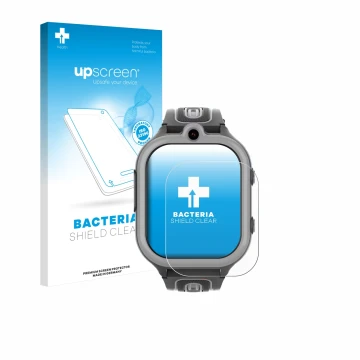 Face avant d’un emballage produit avec le logo de la marque upscreen. À côté, l’appareil Valdus DF91 est représenté avec la pr