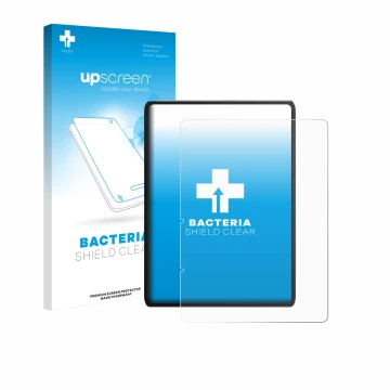 Face avant d’un emballage produit avec le logo de la marque upscreen. À côté, l’appareil Ugee UT3 14.25