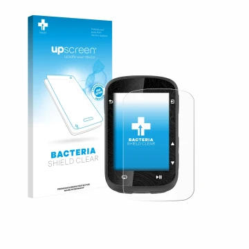 Face avant d’un emballage produit avec le logo de la marque upscreen. À côté, l’appareil CooSpo CS600-BK est représenté avec l