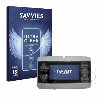 Face avant d’un emballage produit avec le logo de la marque Savvies. À côté, l’appareil Airbus P8GR est représenté avec la pro