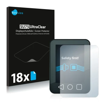 Face avant d’un emballage produit avec le logo de la marque Savvies. À côté, l’appareil Neodrives neoMMI Z20c est représenté a